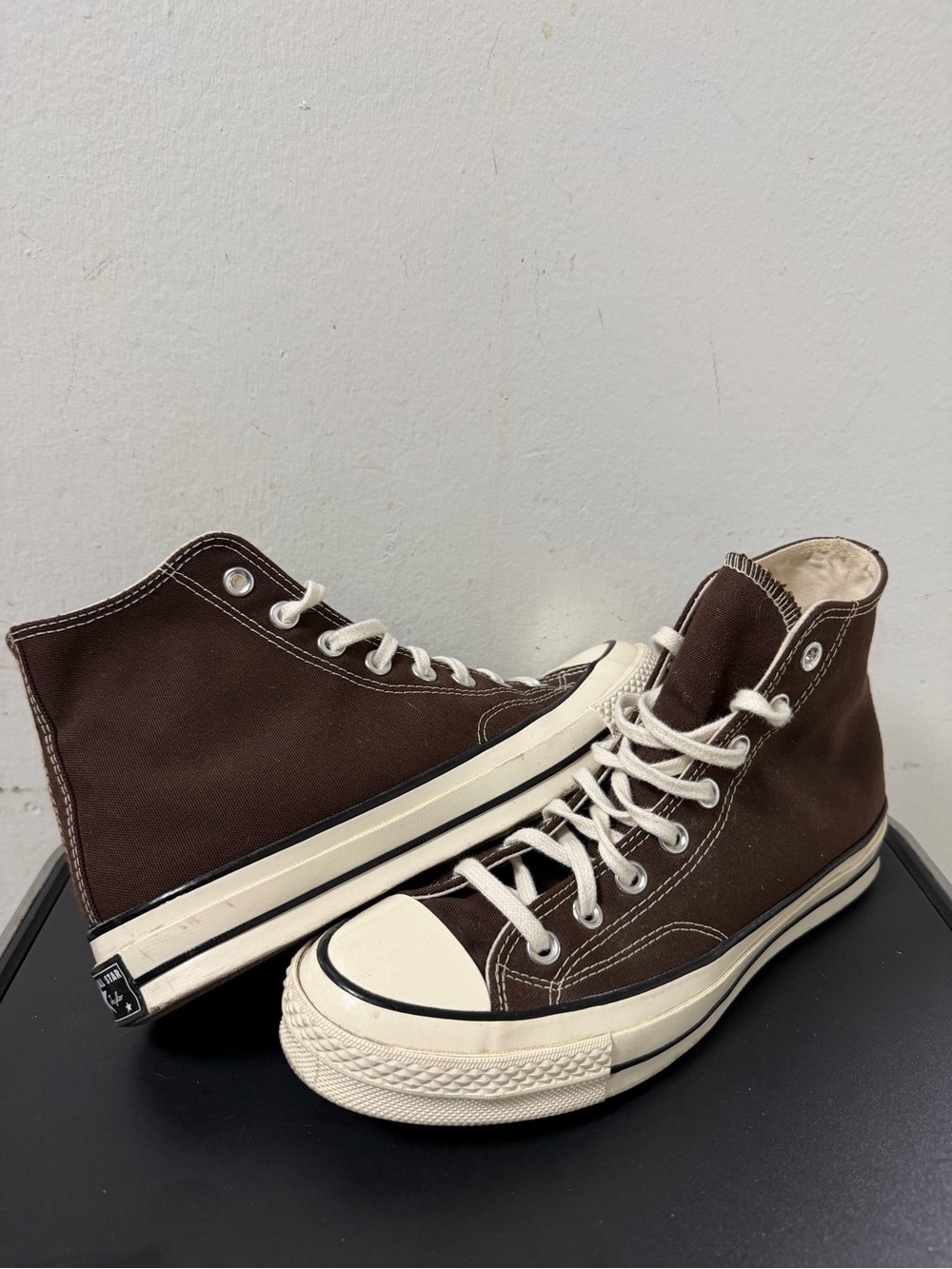 Converse Chuck Taylor All-Star 70 Hi Dark Root Canvas Sneakers 170551C Size 7.5M